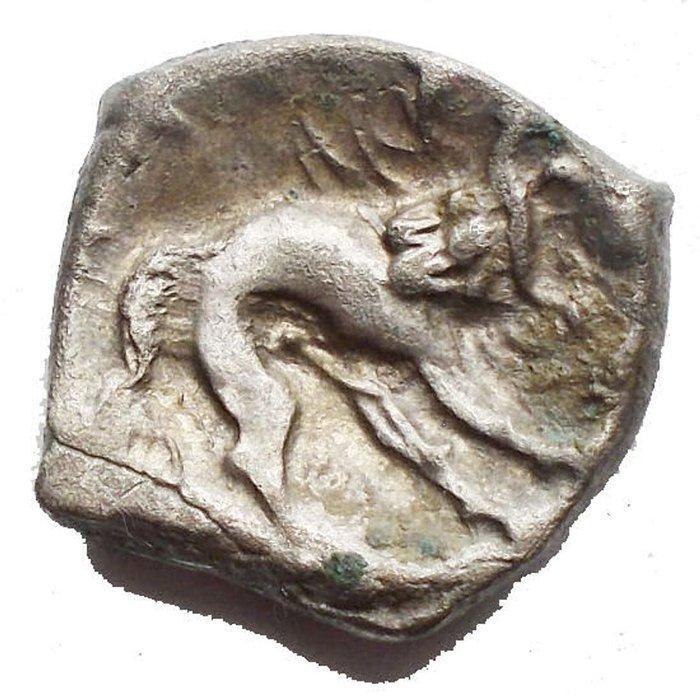 Galia Cisalpina Drachm imitating the massaliot type. II, Postzegels en Munten, Munten | Europa | Niet-Euromunten