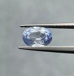 Blauw Saffier - 1.45 ct - Antwerp Laboratory for Gemstone, Nieuw