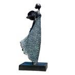 sculptuur, Poppy Lady - 51.5 cm - Metaal, Composiet