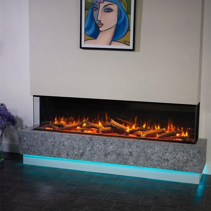 NAZOMER TIP elektrische haard schouw Cinewall Faber Dimplex, Huis en Inrichting, Kachels, Overige soorten, Nieuw, Elektrisch