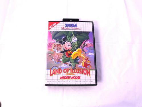 Sega Master System - Land of Illusion Starring Mickey Mouse, Spelcomputers en Games, Games | Sega, Ophalen of Verzenden