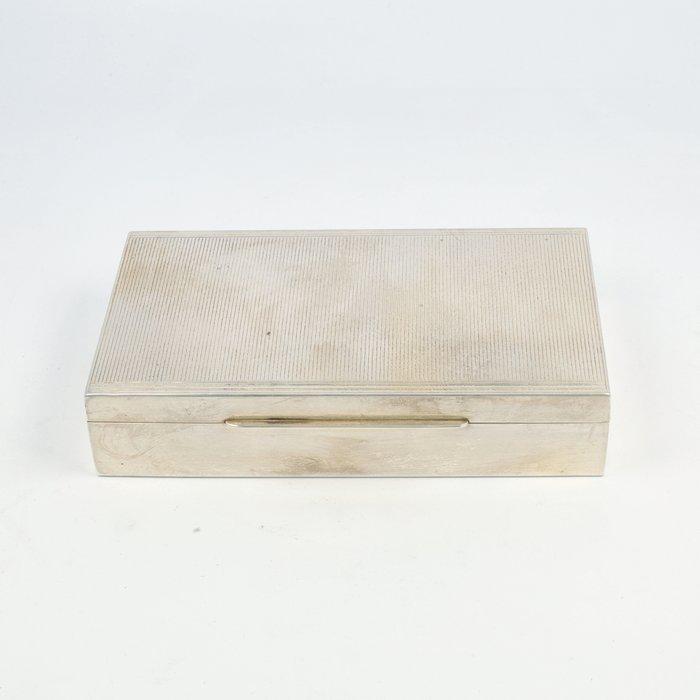 Johann Franz - Sigarendoos - .925 zilver, Antiek en Kunst, Antiek | Goud en Zilver