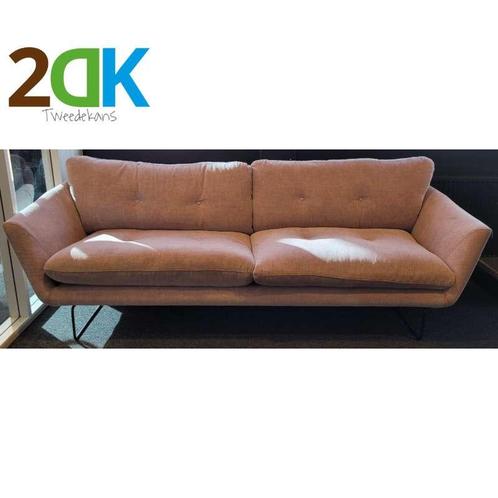2DK - 3 zitsbank - Kuddar - stof Image roze 166, Huis en Inrichting, Banken | Bankstellen, Nieuw, Stof, Rechte bank, Ophalen of Verzenden