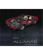 1993 CADILLAC ALLANTE PERSMAP ENGLISH (USA), Nieuw, Author