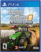 Playstation 4 Farming Simulator 19: Platinum Edition, Spelcomputers en Games, Games | Sony PlayStation 4, Verzenden, Zo goed als nieuw