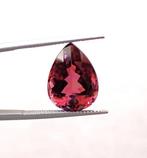 Paars, Roze Toermalijn - 11.09 ct - Antwerp Laboratory for, Nieuw