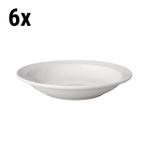 GGM Gastro | (6 stuks) BUDGETLINE - Diep bord Mammoet - Ø |, Huis en Inrichting, Keuken | Servies, Verzenden, Nieuw, Effen, Bord(en)