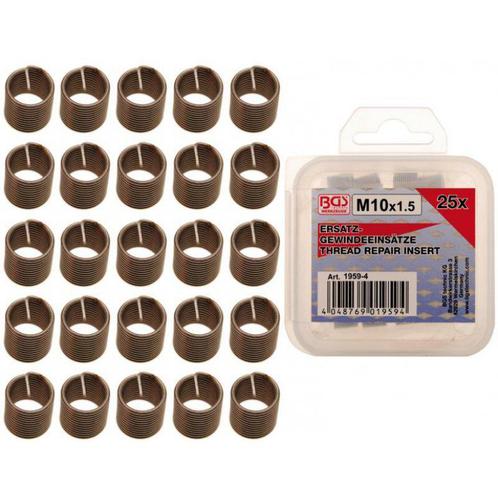 BGS-1959-4 draadinserts M10 (Helicoil inserts), Doe-het-zelf en Verbouw, Gereedschap | Handgereedschap, Nieuw, Verzenden