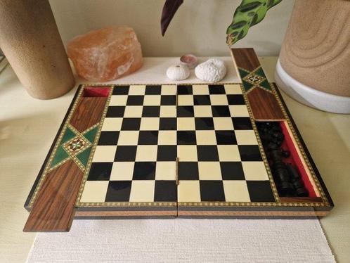 Schaakspel - Hout, Antiek en Kunst, Curiosa en Brocante