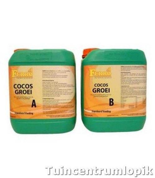 FERRO STANDAARD COCOS GROEI A+B 5 LITER (PLANT & ZORG), Tuin en Terras, Plantenvoeding, Nieuw, Ophalen of Verzenden