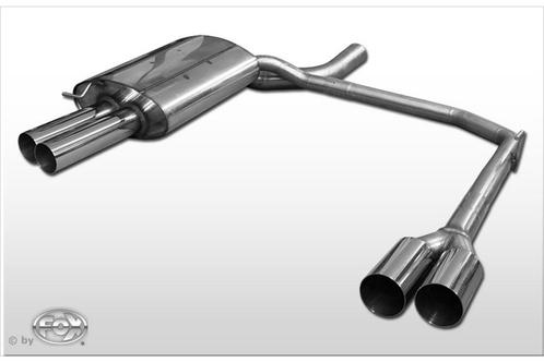Fox einddemper li/re 2x76mm Typ 10 BMW E60/E61 520d 110/ | 5, Auto-onderdelen, Uitlaatsystemen, Nieuw, BMW, Verzenden