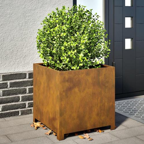 Plantenbak 50x50x50 cm cortenstaal (Overige), Huis en Inrichting, Overige Huis en Inrichting, Nieuw, Verzenden