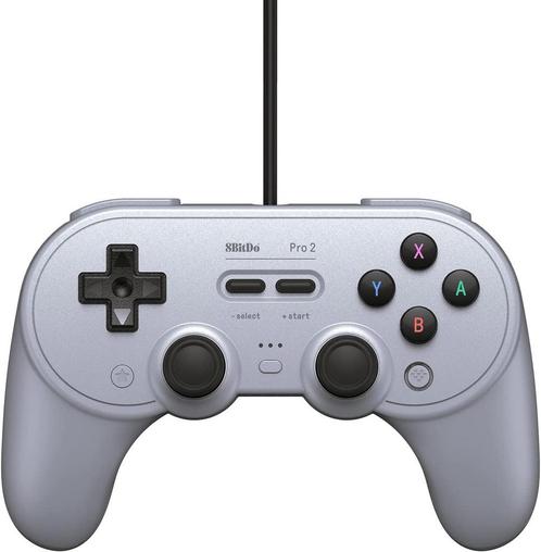 8BitDo Pro2 Wired USB controller Grey edition, Spelcomputers en Games, Games | Pc, Verzenden