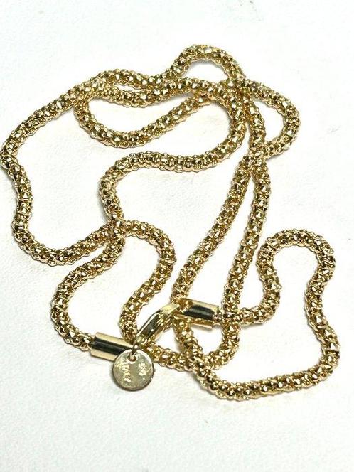 Halsketting - 14 karaat Geel goud, Sieraden, Tassen en Uiterlijk, Kettingen