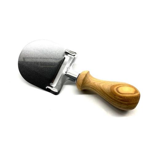 Kaasschaaf DESIGN met gedraaid handvat gemaakt van olijfhout, Huis en Inrichting, Woonaccessoires | Wanddecoraties, Nieuw, Verzenden