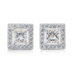 Oorbellen - 18 karaat Witgoud - 2.69ct. tw. Diamant, Nieuw