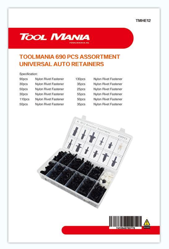 TM 690 Delige Assortiment bekleding clips voor VW , BMW ,, Auto diversen, Autogereedschap, Nieuw, Verzenden