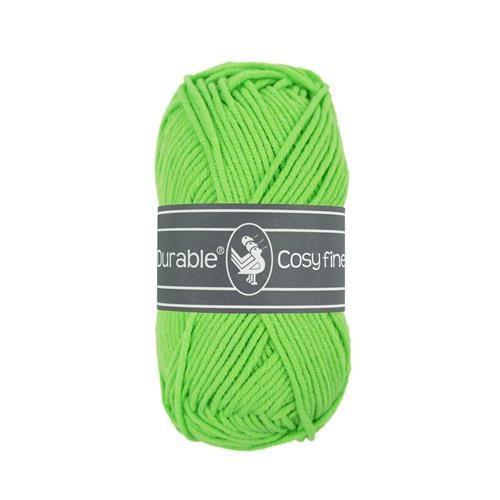 Durable Cosy Fine - Neon green, Hobby en Vrije tijd, Breien en Haken, Breien of Haken, Nieuw, Wol of Garen, Ophalen of Verzenden