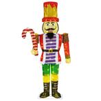 2dekans | Coast Verlichte Notenkraker Soldaat 170 cm Warm, Ophalen of Verzenden, Zo goed als nieuw