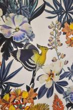 Boho Chic bloemenstof met Hop-vogels - 300x280cm- Artmaison, Antiek en Kunst