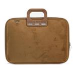 Bombata Camoscio Dames Laptoptas –15 / 16 inch – Bruin, Computers en Software, Laptoptassen, Verzenden, Nieuw