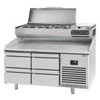 GGM Gastro | Pizza koelwerkbank Premium PLUS - 1490x700mm -, Verzenden, Nieuw in verpakking