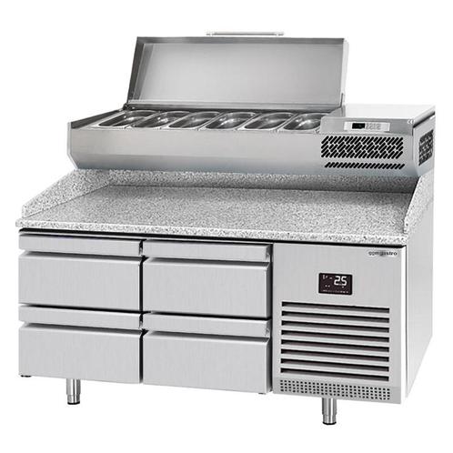 GGM Gastro | Pizza koelwerkbank Premium PLUS - 1490x700mm -, Zakelijke goederen, Horeca | Meubilair en Inrichting, Verzenden