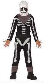 Halloween Kostuum Skelet Soldaat Kind, Verzenden, Nieuw