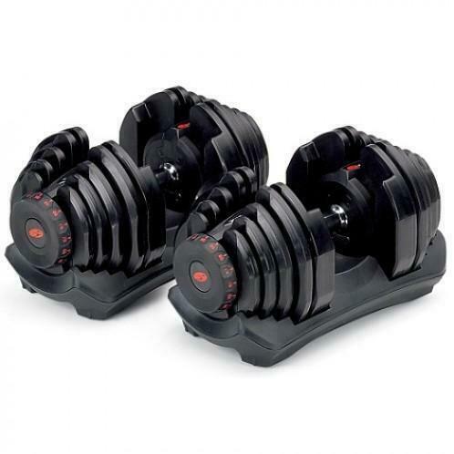 Bowflex 1090i Selecttech Verstelbare Dumbellset 40.8 kg, Sport en Fitness, Fitnessmaterialen, Nieuw, Armen, Benen