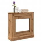 vidaXL Haardombouw 90x30x90 cm bewerkt hout artisanaal, Verzenden, Nieuw