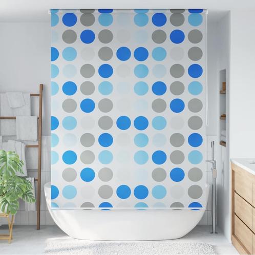 vidaXL Rolgordijn voor douche cirkel 160x240 cm, Huis en Inrichting, Badkamer | Badtextiel en Accessoires, Nieuw, Verzenden