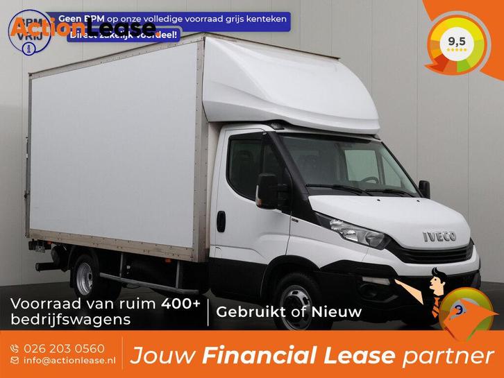 Iveco Daily Bakwagen L5 H1 2019 Diesel Handgeschakeld, Auto's, Bestelauto's, Te koop, Zwart, Handgeschakeld, Financial lease, BTW verrekenbaar
