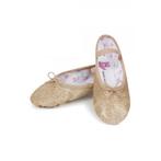 Gouden glitter balletschoenen voor kinderen - Volledige zool, Verzenden, Nieuw
