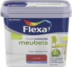 Flexa Mooi Makkelijk Meubels - Zijdeglans Mooi Rood 0.75L, Doe-het-zelf en Verbouw, Verf, Beits en Lak, Verzenden, Nieuw, Verf