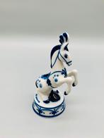 Gzhel Circuspaard decoratie blauw/wit, Antiek en Kunst, Antiek | Porselein, Ophalen of Verzenden