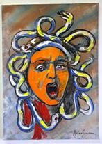 Antonio Sciacca (1957) - Testa di Medusa, Antiek en Kunst, Kunst | Schilderijen | Klassiek