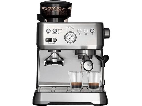 Solis -  Grind & Infuse Perfetta (1019)  - Zilver, Witgoed en Apparatuur, Koffiezetapparaten, Nieuw, Combi, Verzenden