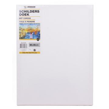 Benson Schilderdoek - Canvas - 60x80 cm - Wit - Ideaal vo... beschikbaar voor biedingen