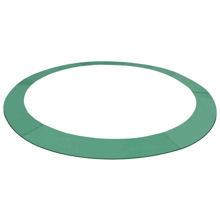 vidaXL Veiligheidsmat voor 3,05 m ronde trampoline PE groen, Kinderen en Baby's, Speelgoed | Buiten | Trampolines, Nieuw, Verzenden