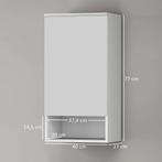 TRUUSK Hangkast Wandkast - Met Deuren en Verstelbare Planken, Verzenden, Nieuw