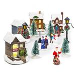 Kerstdorp accessoire (Set van 14, Led), Diversen, Kerst, Verzenden, Nieuw