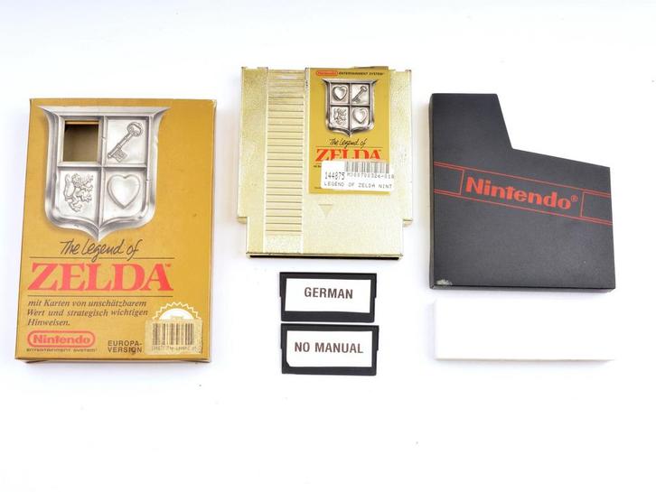 The Legend of Zelda (German) [Nintendo NES], Spelcomputers en Games, Games | Nintendo NES, Zo goed als nieuw, Ophalen of Verzenden