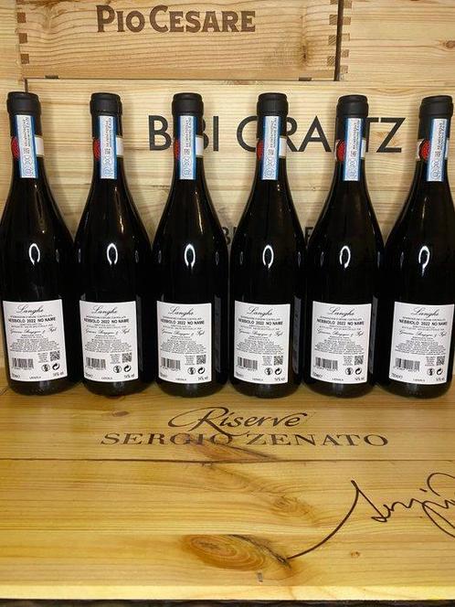 2022 Borgogno No Name - Piëmont Langhe - 6 Flessen (0.75, Verzamelen, Wijnen