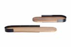 Moderne set van 2 wandplanken PURE NATURE 60cm zwart, Huis en Inrichting, Woonaccessoires | Wandplanken en Boekenplanken, Ophalen of Verzenden