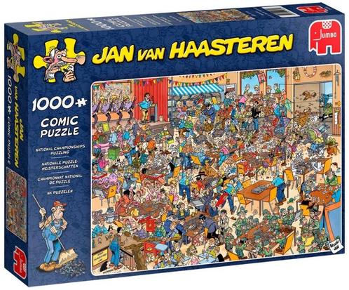Jan van Haasteren - NK Legpuzzelen Puzzel (1000 stukjes) |, Hobby en Vrije tijd, Denksport en Puzzels, Nieuw, Verzenden
