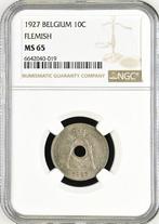 België. Albert I. 10 Cents 1927 Vlaamstalig (Zonder