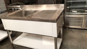 RVS Spoeltafel Horeca | Diverse Afmetingen | NIEUW in doos