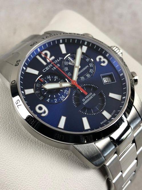 Certina - DS Podium Chronograph GMT Chronometer -, Sieraden, Tassen en Uiterlijk, Horloges | Heren