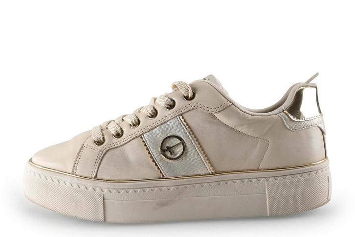 Tamaris Sneakers in maat 38 Beige, Kleding | Dames, Schoenen, Beige, Zo goed als nieuw, Sneakers of Gympen, Verzenden