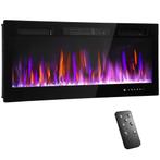 TRUUSK Elektrische Haard - Wandmontage - Verstelbare Vlammen, Verzenden, Nieuw